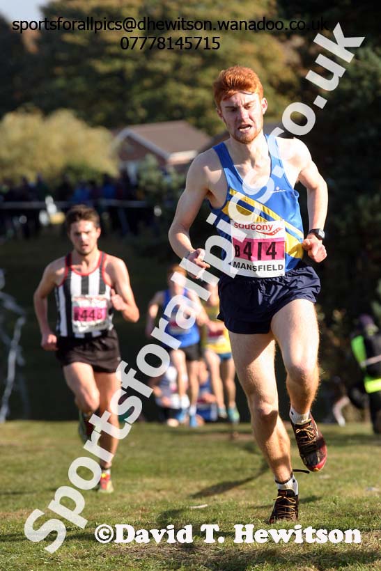 Junior men, 2016 National Cross Country Relays, Berry Hill Park, Mansfield. Photo: David T. Hewitson/Sports for All Pics